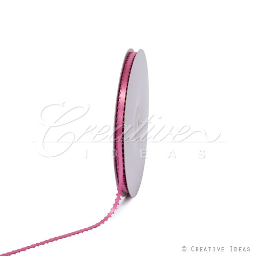 3/16" Double Face Picot Ribbon - 50 Yards (Colonial Rose)