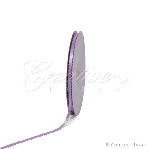 3/16" Double Face Picot Ribbon - 50 Yards (Lavender)