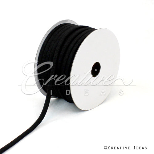 3/16" Elastic Cord-25 Yds (Black)