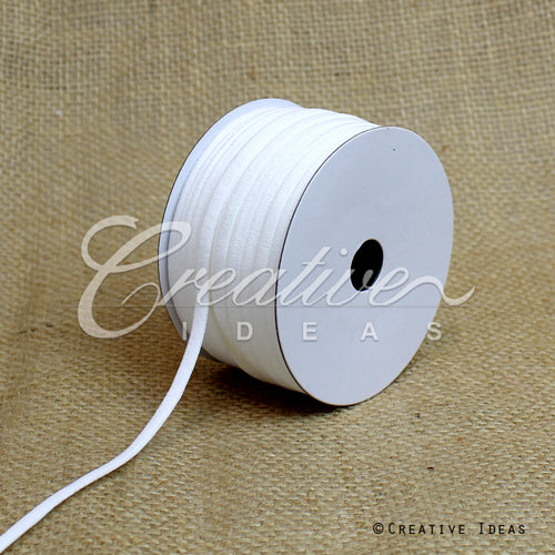 3/16" Elastic Cord-25 Yds (White)