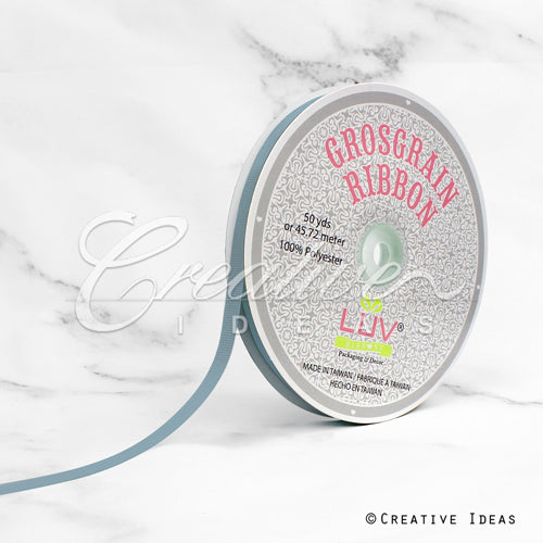 3/8" Grosgrain Ribbon - 50 Yards (Celadon)