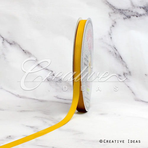 3/8" Grosgrain Ribbon - 50 Yards (Light Gold)