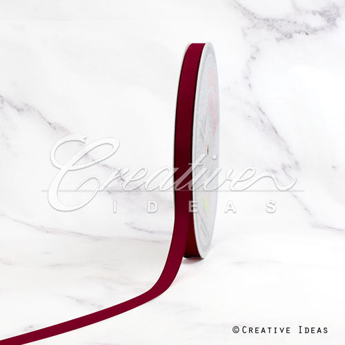 3/8" Grosgrain Ribbon - 50 Yards (Wine)