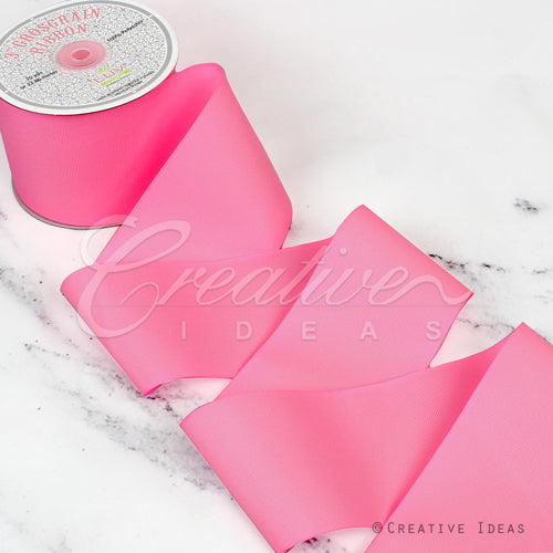 3" Grosgrain Ribbon - 25 Yards (Baby Doll Pink)