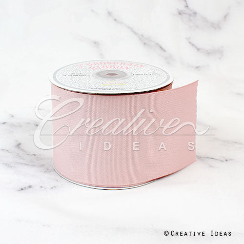 3" Grosgrain Ribbon - 25 Yards (Blush)