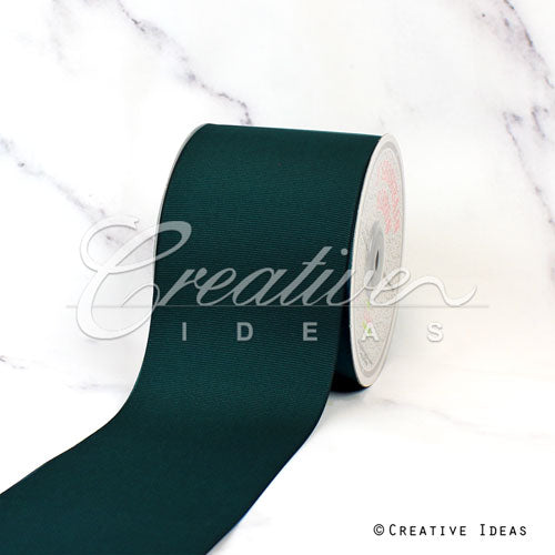 3" Grosgrain Ribbon - 25 Yards (Hunter Green)