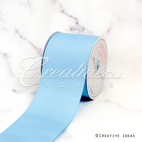3" Grosgrain Ribbon - 25 Yards (Light Blue)