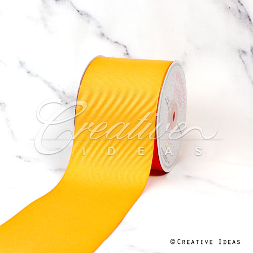 3" Grosgrain Ribbon - 25 Yards (Light Gold)
