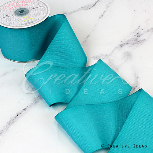 3" Grosgrain Ribbon - 25 Yards (Tropic Blue)
