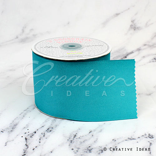 3" Grosgrain Ribbon - 25 Yards (Tropic Blue)