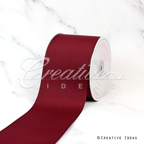 3" Grosgrain Ribbon - 25 Yards (Wine)