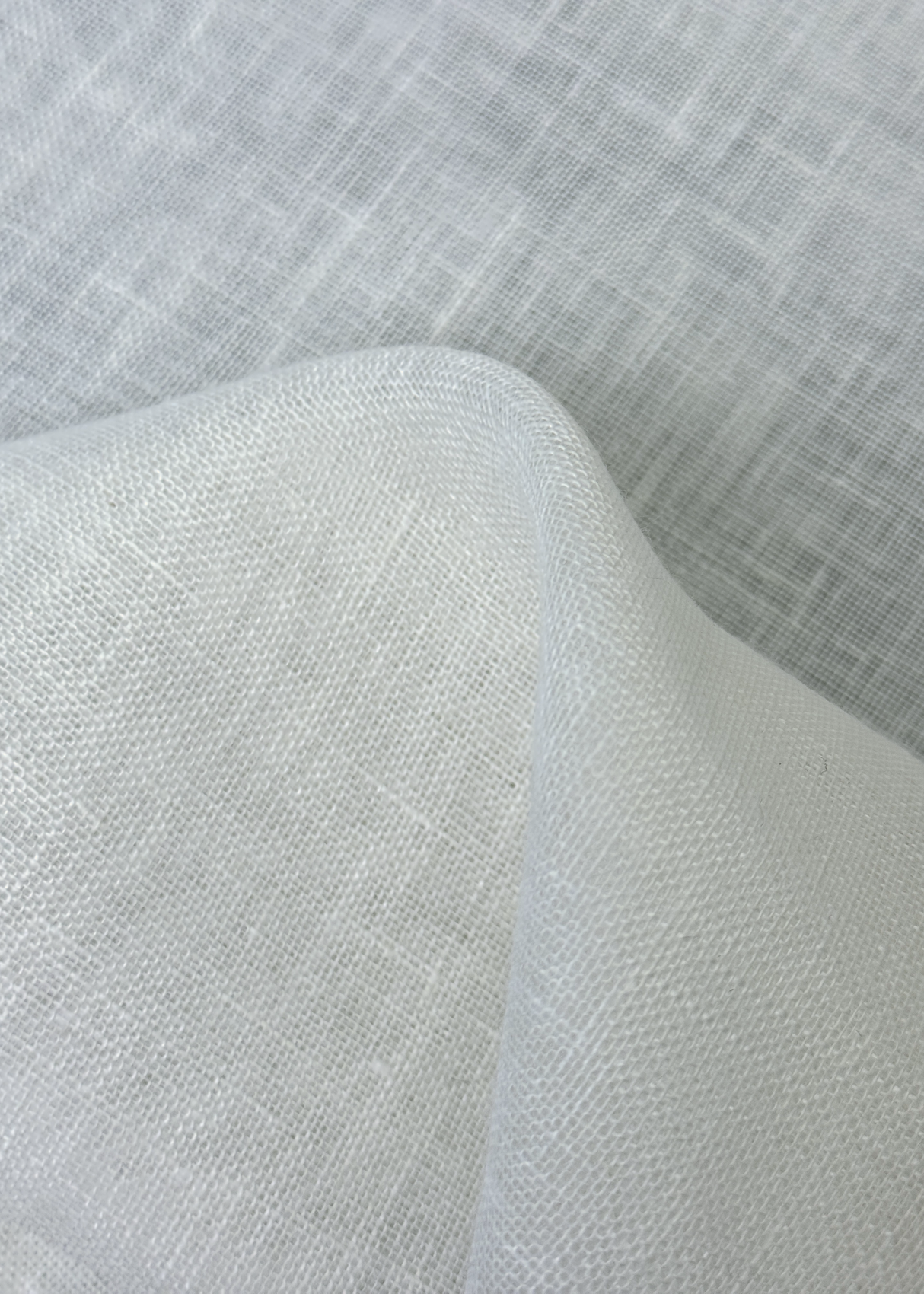Linen Gauze Fabric Ivory