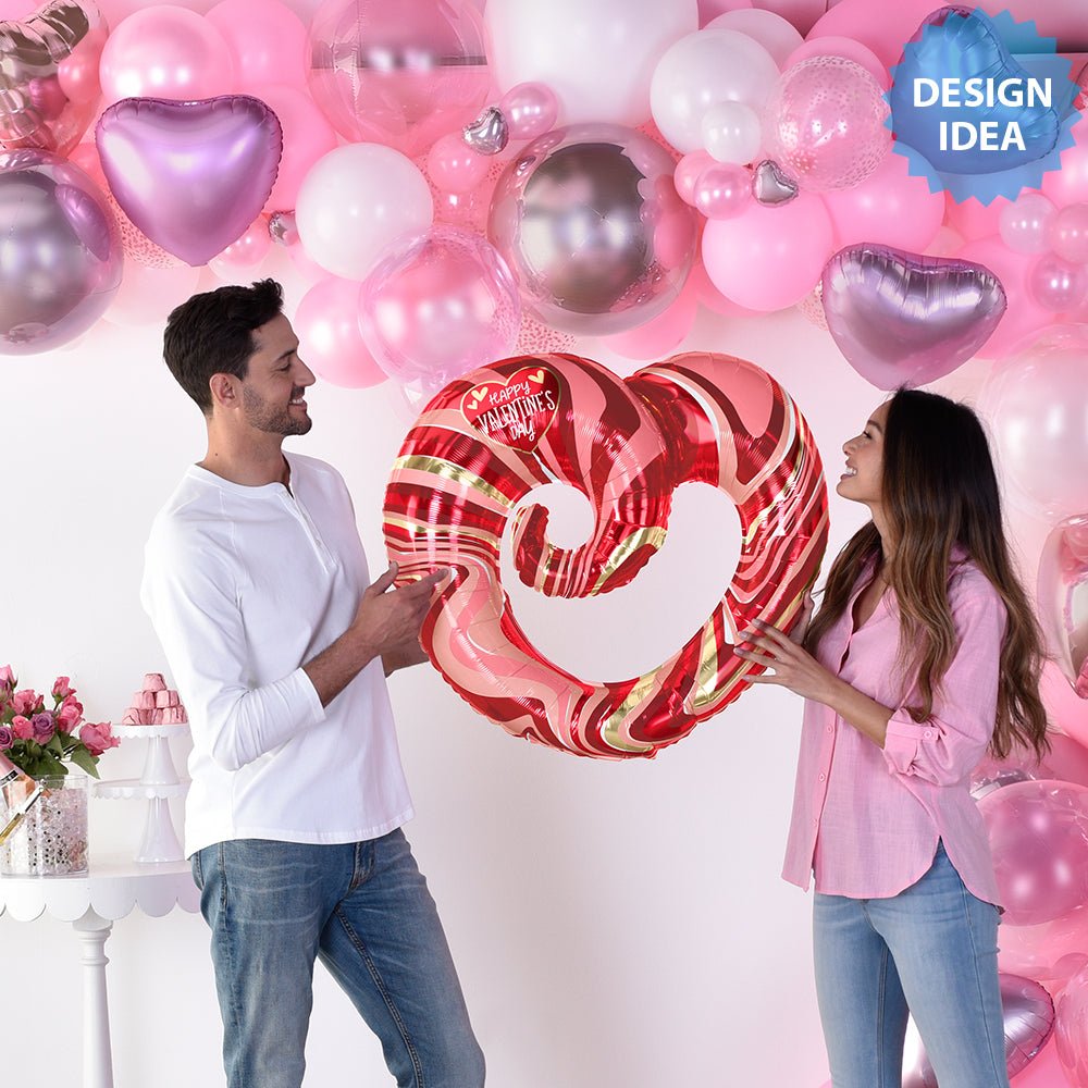 Valentine's Day Heart Foil Balloon