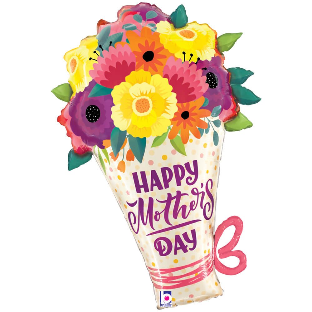 Mother's Day Flower Balloon Bouquet
