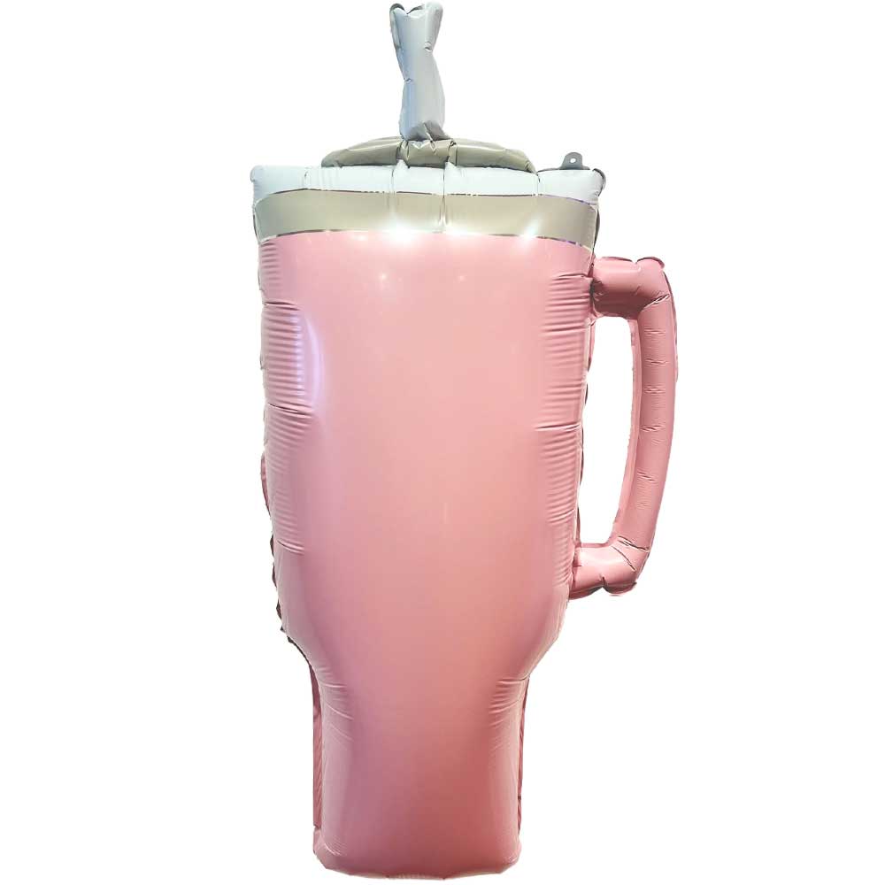 Foil Balloon Trendy Water Cup in Pink
