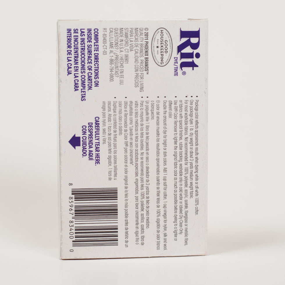 Rit All-Purpose Box Fabric Dye - Tangerine - 1 1/8oz