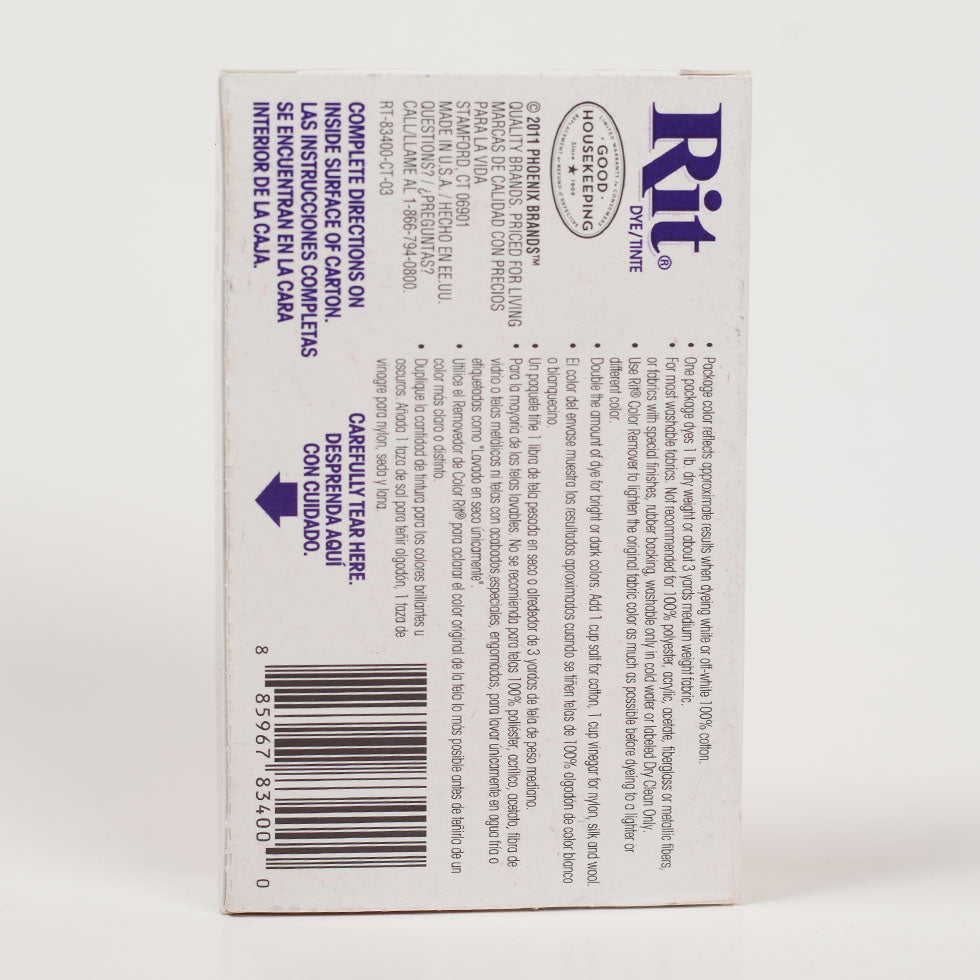 Rit All-Purpose Box Fabric Dye - Wine - 1 1/8oz