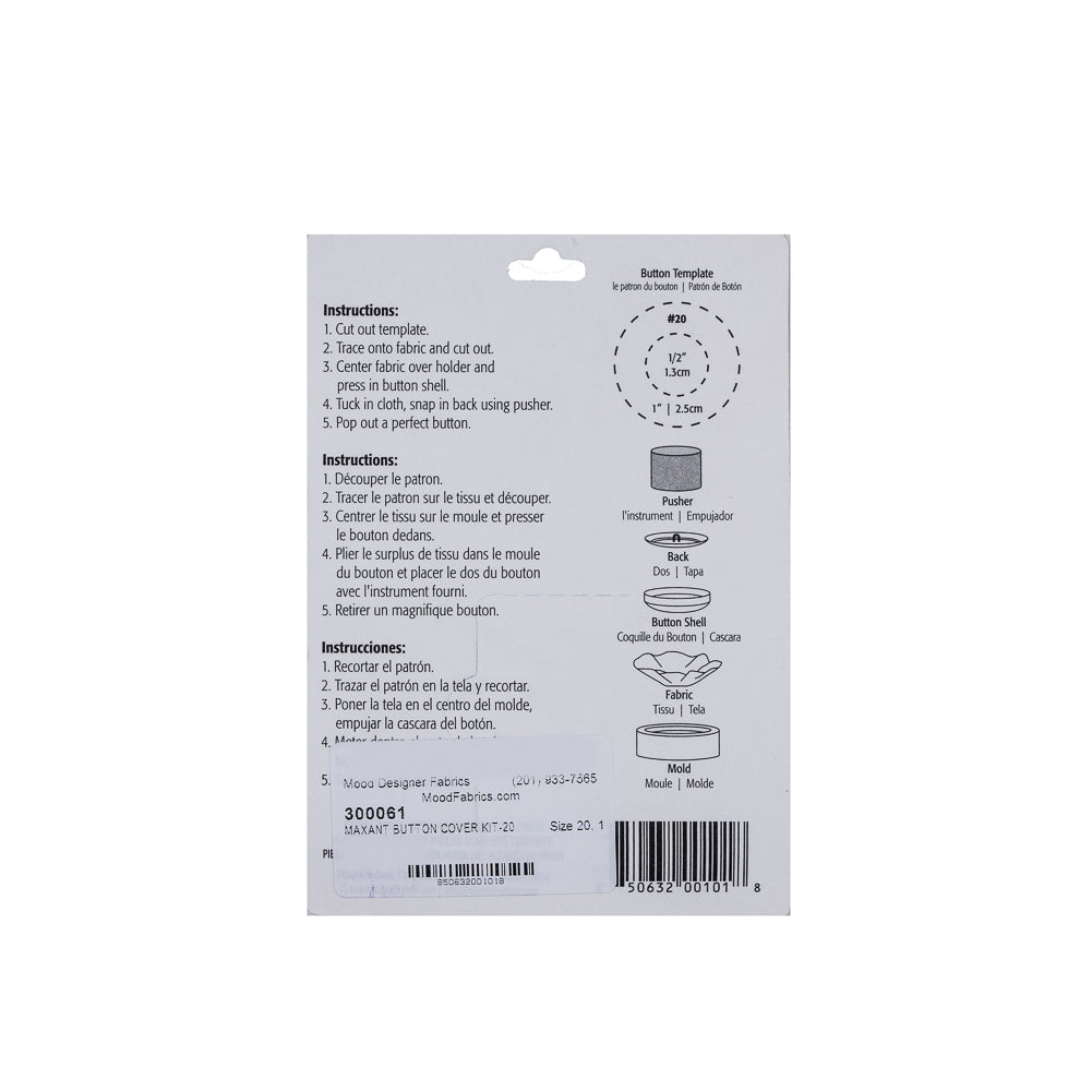 Maxant Button Cover Kit-20