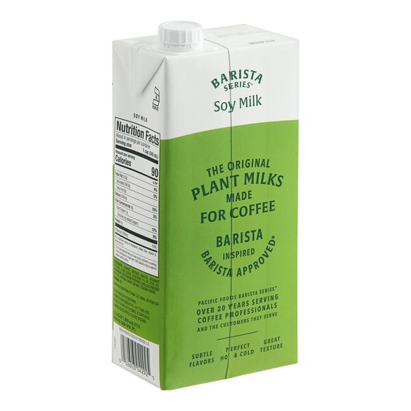 Pacific Foods Barista Series Soy Milk 32 fl. oz. - 12/Case