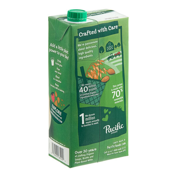 Pacific Foods Organic Almond Milk 32 fl. oz. - 12/Case