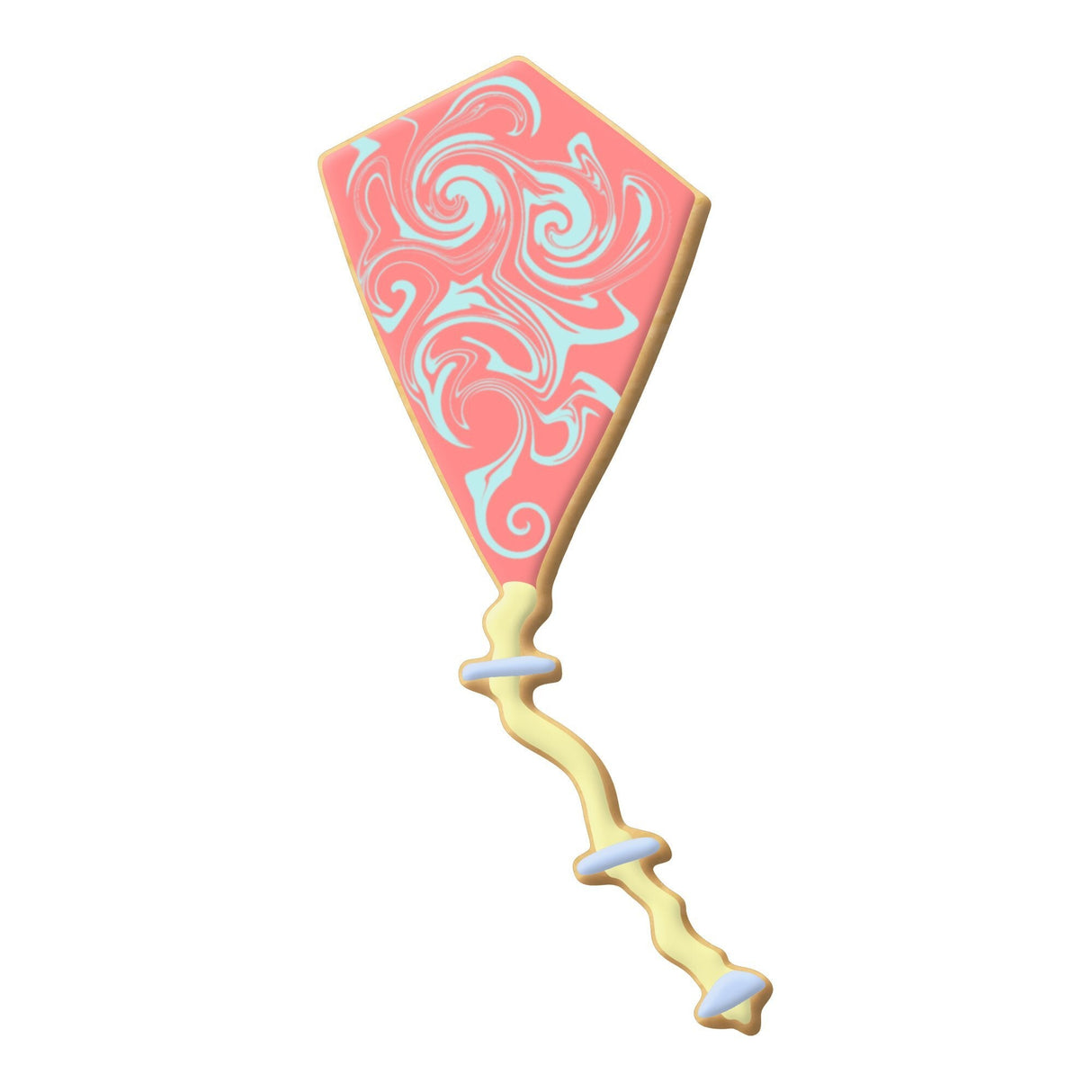 Kite 4 In., Tail 3 In. Cookie Cutter Total Length 7 In. B1420
