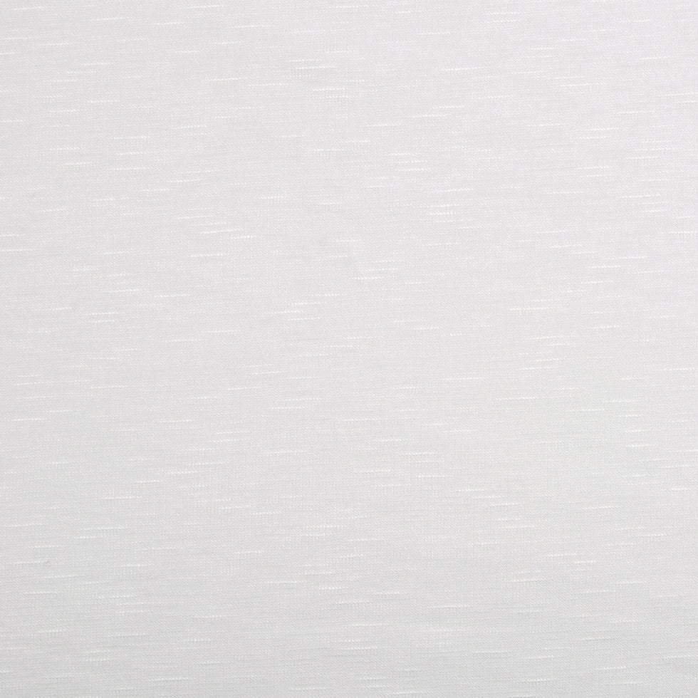 White Slubbed Viscose-Spandex Jersey