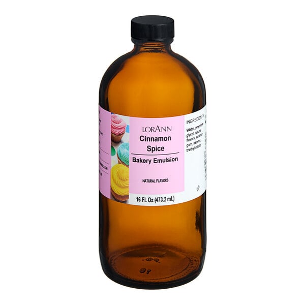 LorAnn Oils 16 fl. oz. Cinnamon Spice Bakery Emulsion