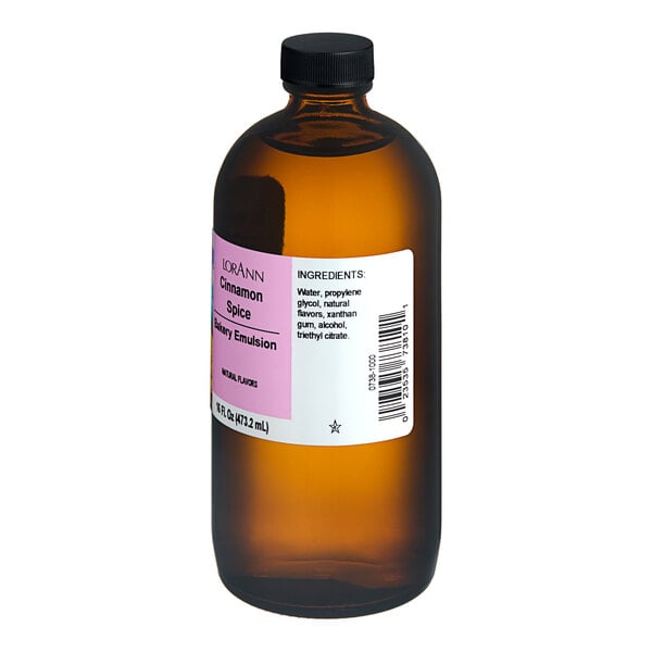 LorAnn Oils 16 fl. oz. Cinnamon Spice Bakery Emulsion