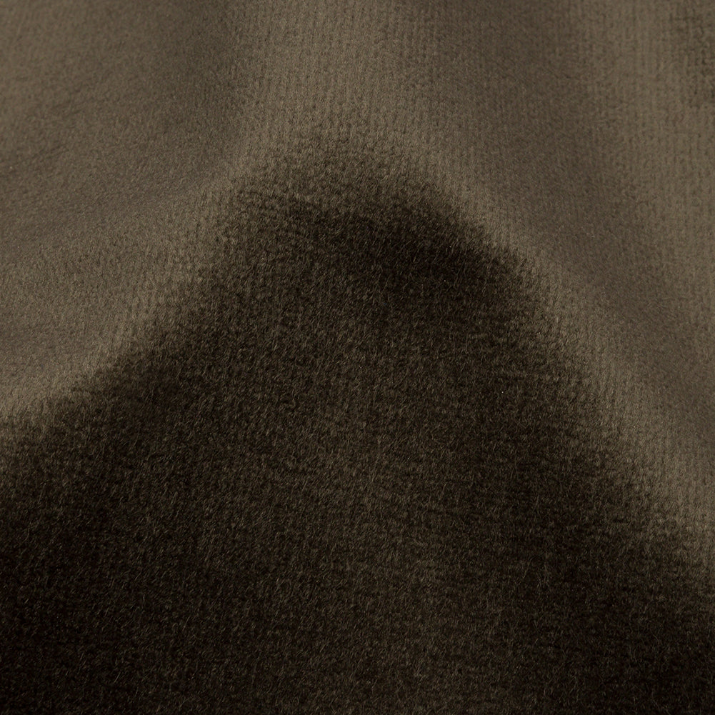 Gunmetal Solid Upholstery Velvet