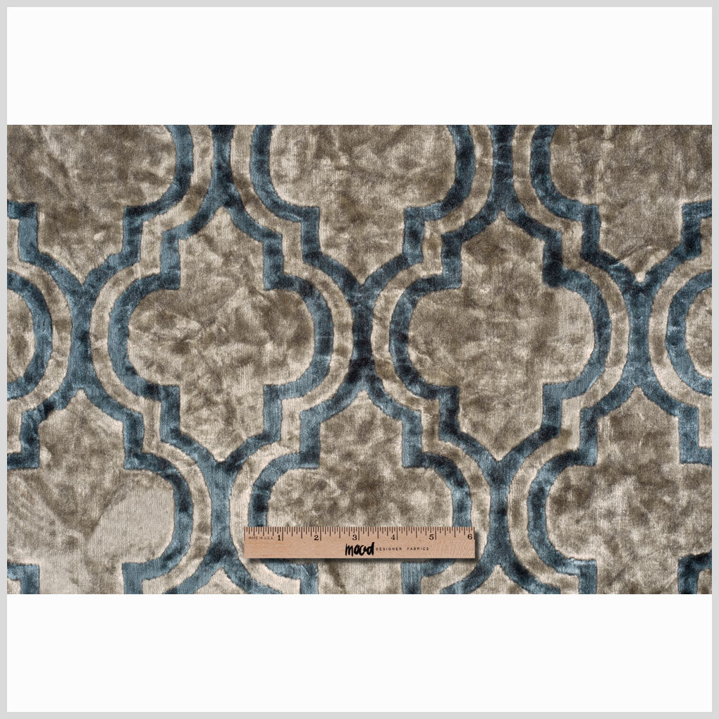 Gray Moroccan Velvet