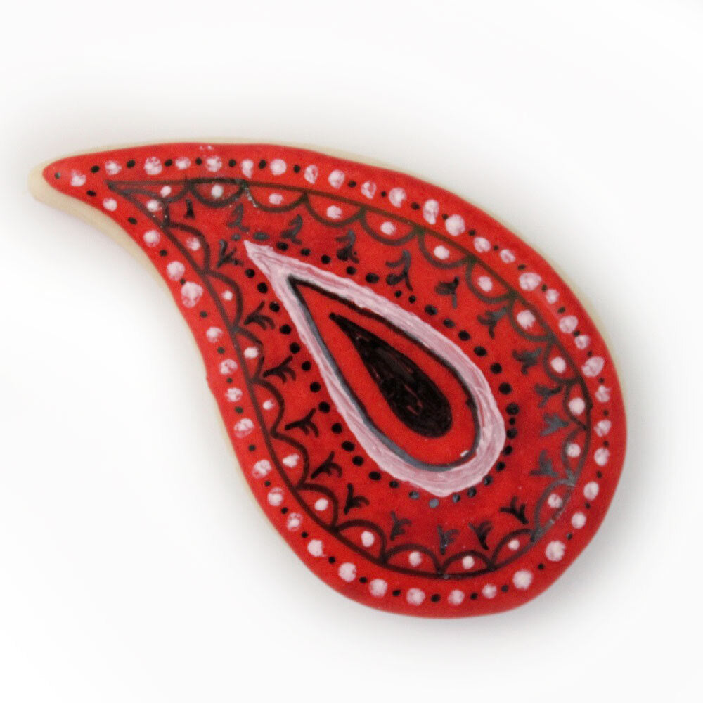 Paisley Cookie Cutter 3.5 in B1563