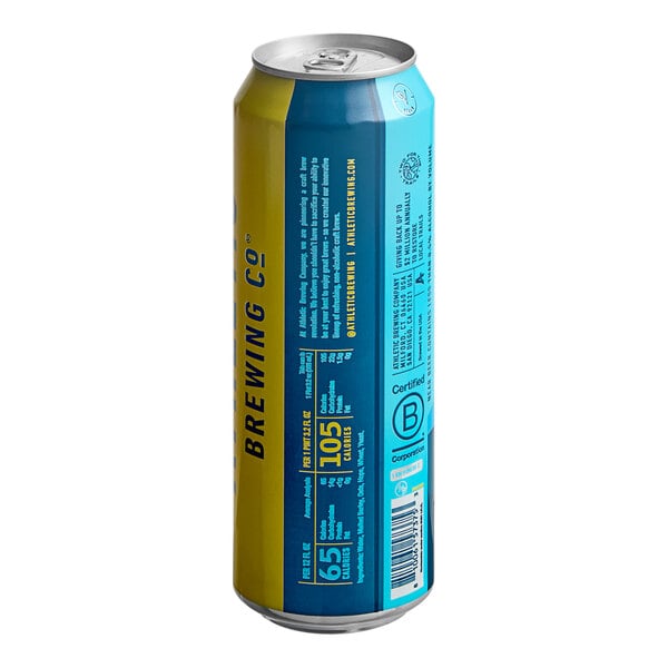 Athletic Brewing Co. Run Wild Non-Alcoholic IPA 19.2 fl. oz. 15-Pack