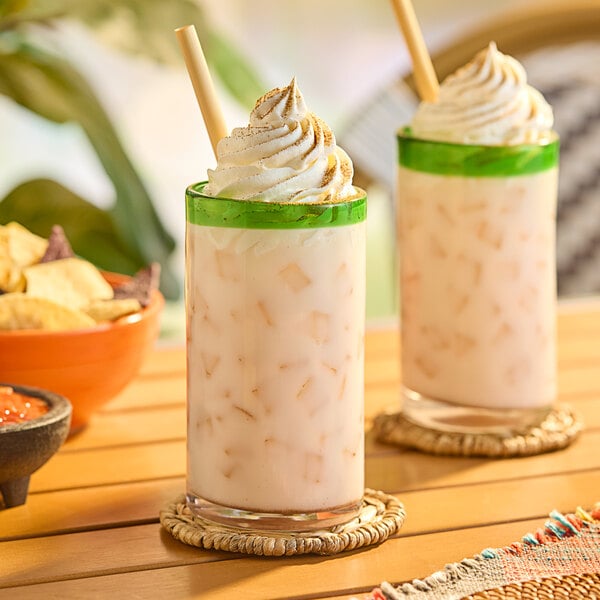 Aguas Frescas de Mexico Horchata Agua Fresca 4:1 Concentrate 1 Gallon - 4/Case