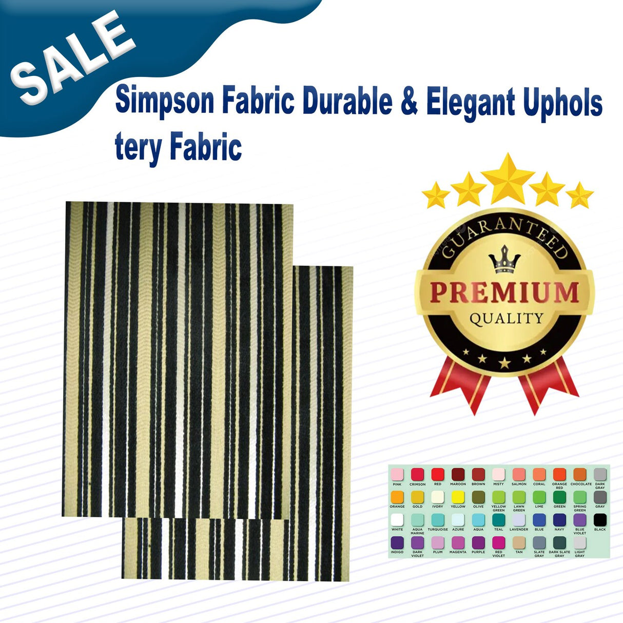 Simpson Fabric Durable & Elegant Upholstery Fabric