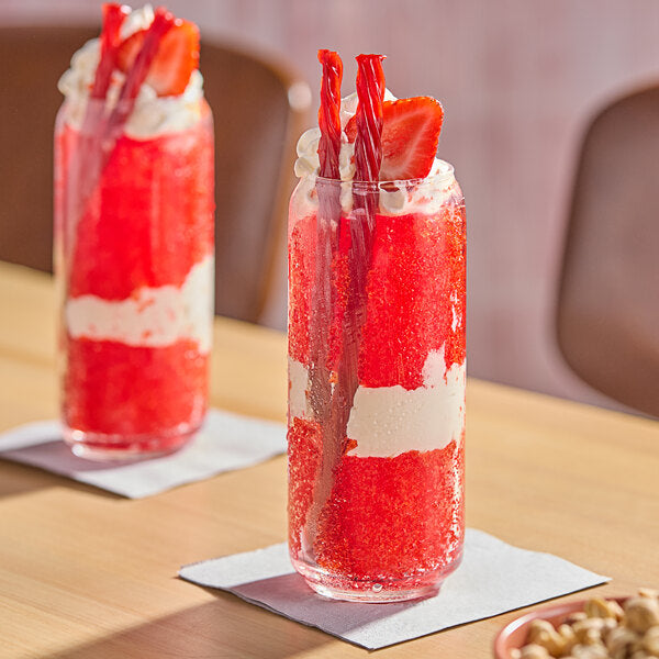 TWIZZLERS Strawberry Slushy 5:1 Concentrate 1/2 Gallon - 6/Case