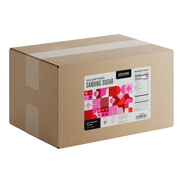 Adourne Expressions Fine Valentine's Day Sanding Sugar 10 lb.