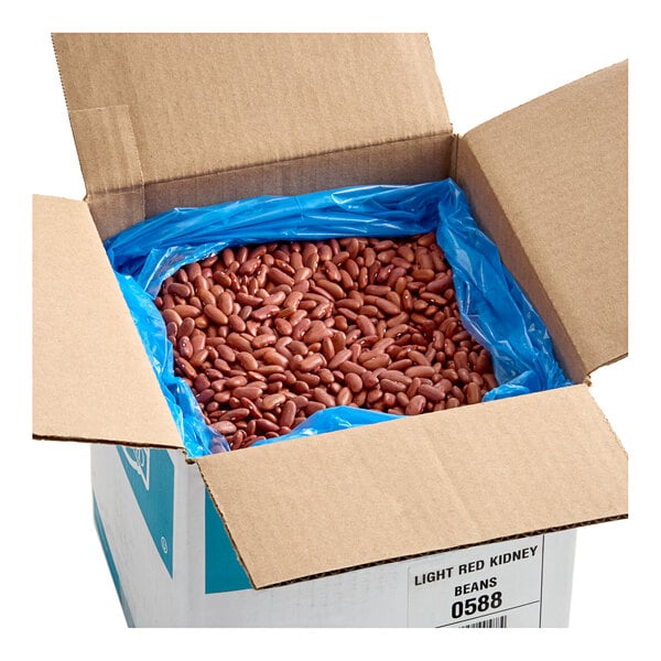 Dried Light Red Kidney Beans - 20 lb.