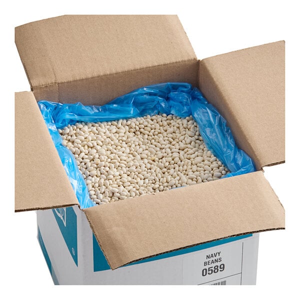 Dried Navy Beans - 20 lb.