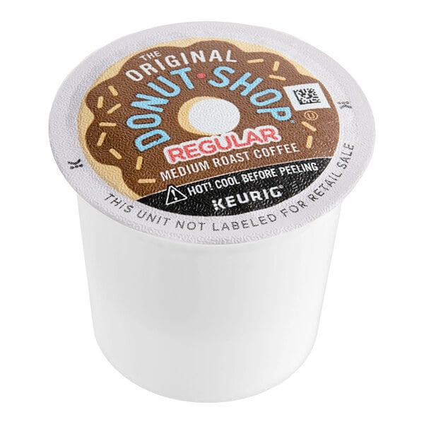 The Original Donut Shop Regular Coffee Single Serve Keurig® K-Cup® Pods - 96/Case