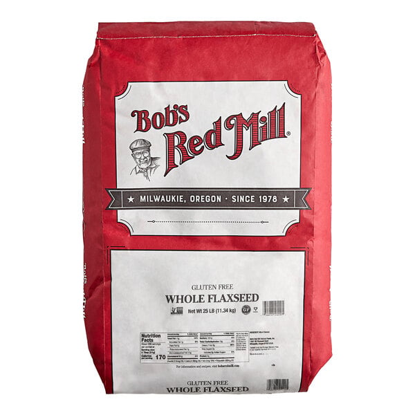 Bob's Red Mill Gluten-Free Brown Flaxseeds 25 lb.