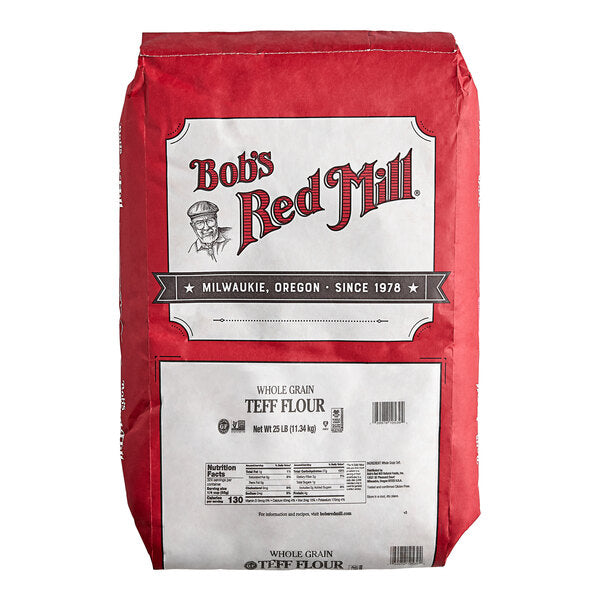Bob's Red Mill Gluten-Free Teff Flour 25 lb.