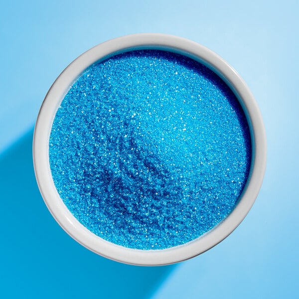 Adourne Expressions Fine Light Blue Sanding Sugar 10 lb.