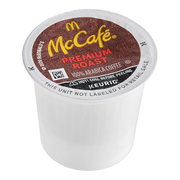 McCafe Premium Roast Coffee Single Serve Keurig® K-Cup® Pods - 96/Case