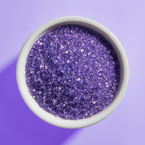 Adourne Expressions Coarse Purple Sanding Sugar 10 lb.