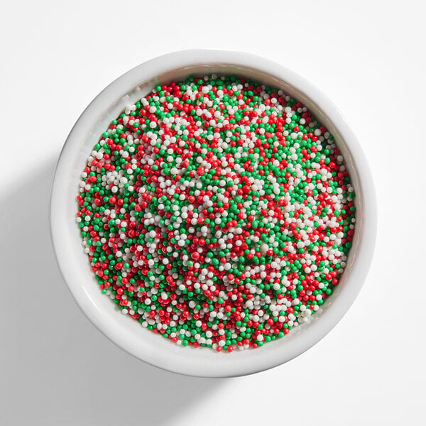 Adourne Expressions 10 lb. Christmas Nonpareil Mix