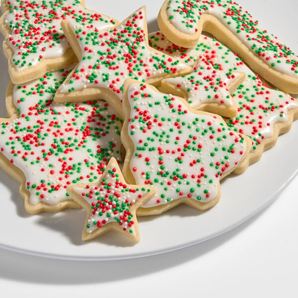 Adourne Expressions 10 lb. Christmas Nonpareil Mix