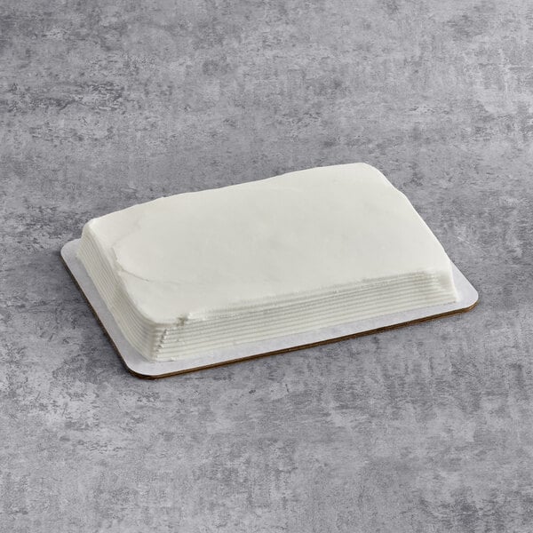 Rich's Yellow Cake with Buttercreme Icing 1/4 Sheet 41.75 oz. - 8/Case