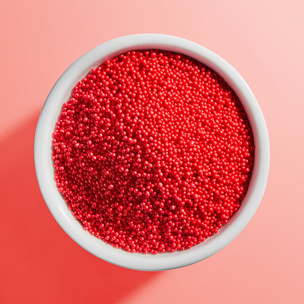 Adourne Expressions 10 lb. Red Nonpareils