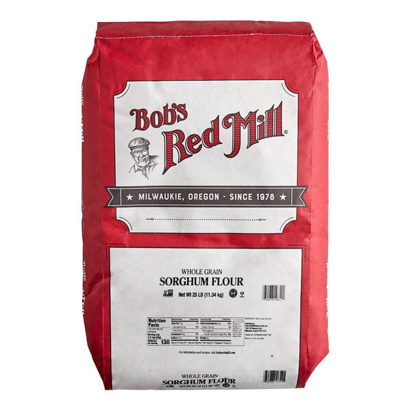 Bob's Red Mill Gluten-Free Whole Grain Sorghum Flour 25 lb.