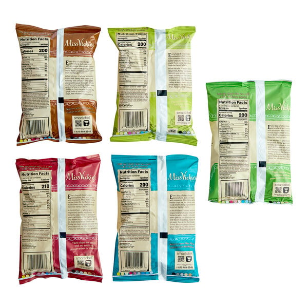 Miss Vickie's Kettle Potato Chip Variety Pack - 60/Case